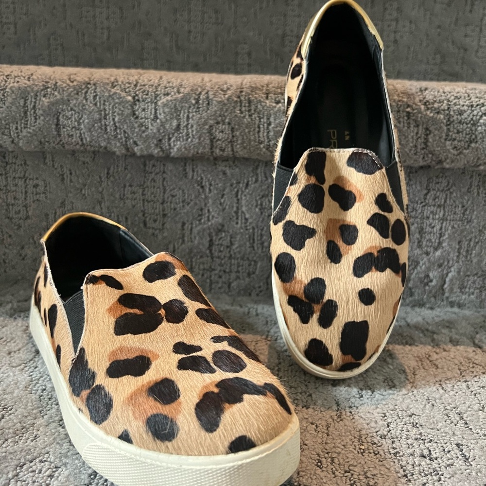Cole Haan Leopard Slides